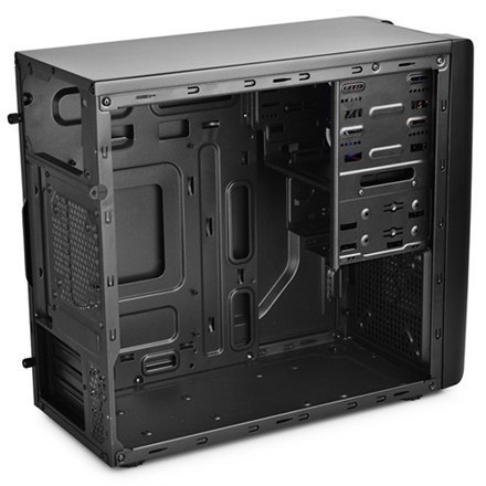 Obudowa Deepcool Smarter | USB 3.0 x1, USB 2.0 x 1, Mic x1, Spk x1 | Kolor: Czarny | Micro ATX | Bez Zasilacza | ATX | 24-miesię