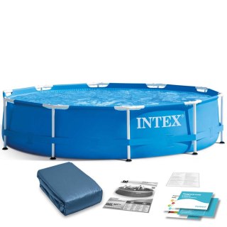 Basen ogrodowy stelażowy 305 x 76 cm 6w1 INTEX 28200