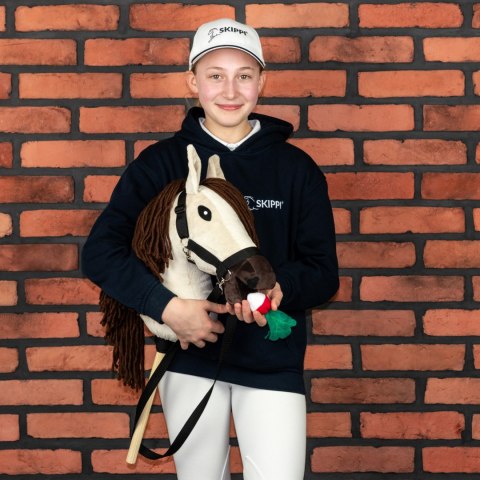 Skippi Hobby Horse z kantarem - Biszkopt - A3 HH - prezent na dzień dziecka