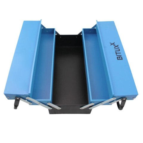 Skrzynka Walizka Narzędziowa Bituxx Stalowa 51x24x24 cm Przenośna Składana