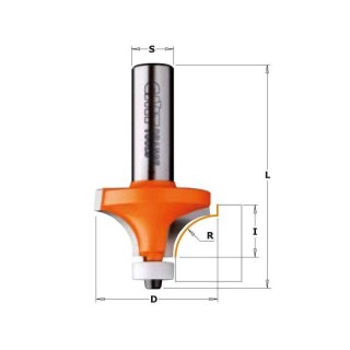FREZ ZAOKRĄGLAJĄCY 6,35mm CMT