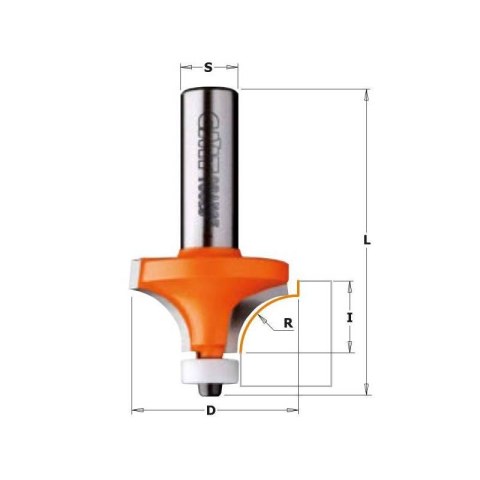 FREZ ZAOKRĄGLAJĄCY 6,35mm CMT