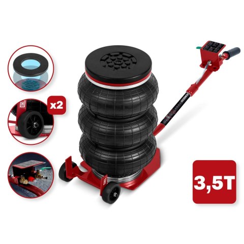 Podnośnik samochodowy pneumatyczny 3,5 t Humberg HM-382