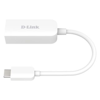 D-Link | Adapter Ethernet USB-C do 2.5G | DUB-E250 | Gwarancja 12 miesięcy | GT/s