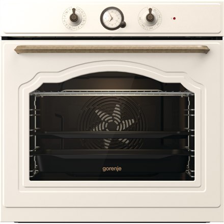 Gorenje | BOS67371CLI | Piekarnik | 77 L | Wielofunkcyjny | EcoClean | Sterowanie mechaniczne | Funkcja pary | Wysokość 59,5 cm 