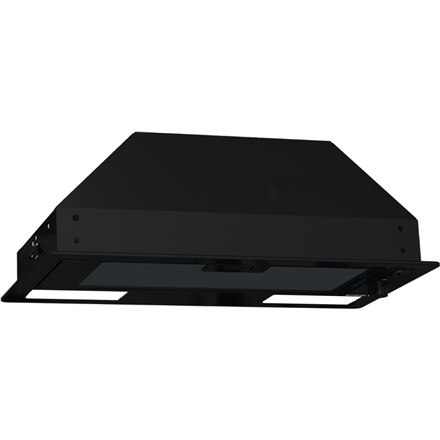 Gorenje | Okap | BHI681EB | Klasa efektywności energetycznej D | Okap | Szerokość 58 cm | 370 m³/h | Sterowanie mechaniczne | Cz