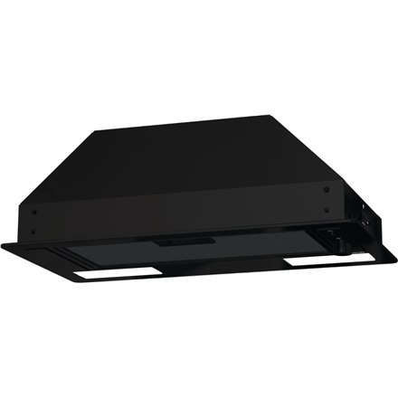 Gorenje | Okap | BHI681EB | Klasa efektywności energetycznej D | Okap | Szerokość 58 cm | 370 m³/h | Sterowanie mechaniczne | Cz