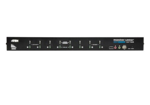Aten CS1768-ATA-G 8-portowy przełącznik KVM USB DVI/Audio z pojedynczym łączem DVI | Aten