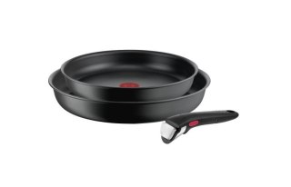 TEFAL | Zestaw patelni | L7649253 Ingenio Ultimate | Smażenie | Średnica 24/28 cm | Nadaje się do płyty indukcyjnej | Zdejmowany
