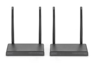 Digitus 4K Wireless HDMI KVM Extender Set, 150 m | DS-55328 | Black