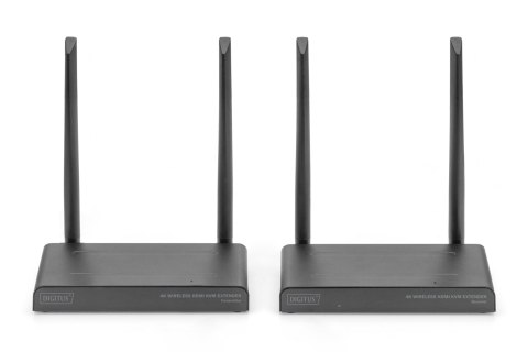Digitus 4K Wireless HDMI KVM Extender Set, 150 m | DS-55328 | Black