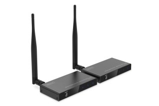 Digitus Wireless HDMI Extender/Splitter Set (100m, 1x4) | DS-55346 | Black