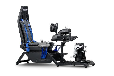 Next Level Racing Boeing Commercial Edition Flight Simulator | Niebieskie akcenty