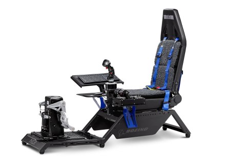 Next Level Racing Boeing Commercial Edition Flight Simulator | Niebieskie akcenty