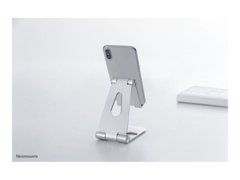 Neomounts DS10-160SL1 Phone stand up to 7" - foldable - universal - silver