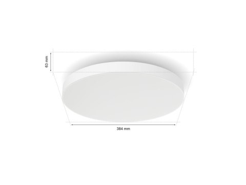 Philips Hue Datura Ceiling Light Small 38.4cm | Philips Hue Datura Ceiling Light Small 38.4cm | 48 W