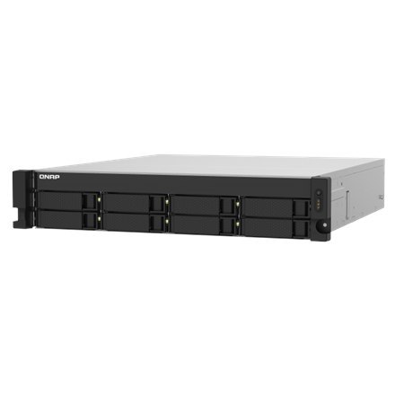 QNAP | 8-kieszeniowy NAS | TS-832PXU-RP-4G | Do 8 dysków twardych Hot-swap | AnnapurnaLabs Alpine | AL324 ARM Cortex-A57 Quad-Co