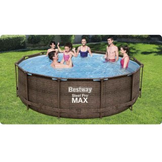 Basen ogrodowy stelażowy 366 x 100 cm 10w1 Bestway 56709