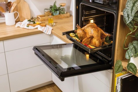 Gorenje Oven | BOS6737E13FBG | 77 L | Electric | AquaClean | Mechanical | Steam function | Height 59.5 cm | Width 59.5 cm | Stai