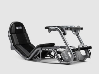 Next Level Racing | Steel | Racing Simulator Cockpit | F-GT Pro Formula and GT Grey Edition | Grey
