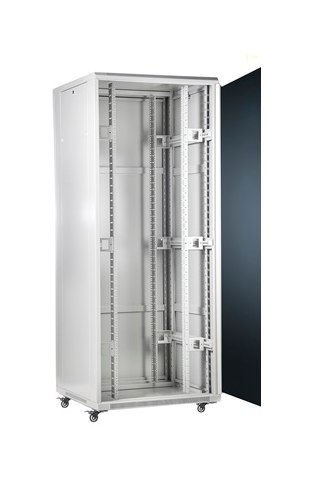 SOMI Networks | Szafa wolnostojąca 42U, 19″ | 42U-80/80NAC | Szary | Maksymalne obciążenie 800 kg; Zdejmowane i zamykane panele 