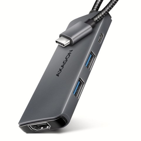 AXAGON 8K USB-C 5Gbps 5in1 8K Hub | HMC-5H