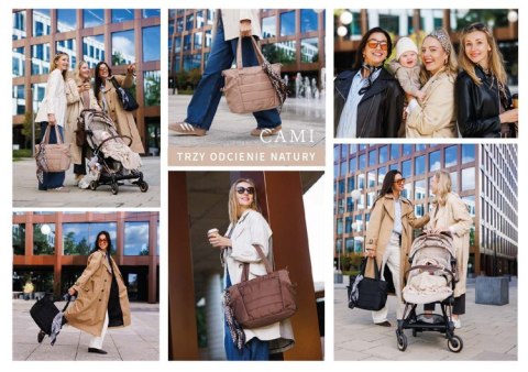 1672/01 TORBA DLA MAMY DO WÓZKA CAMI CZARNA