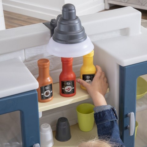STEP2 Nowoczesna Realistyczna Kuchnia dla Dzieci z Wieloma Akcesoriami