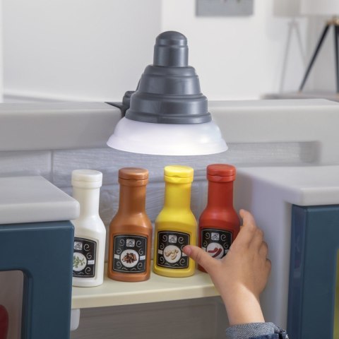 STEP2 Nowoczesna Realistyczna Kuchnia dla Dzieci z Wieloma Akcesoriami