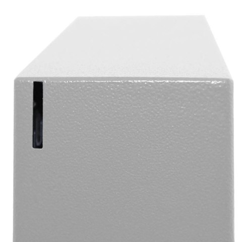 Sejf na klucze 48 haczyków zamek elektroniczny szyfrowy jasnoszary metalowy