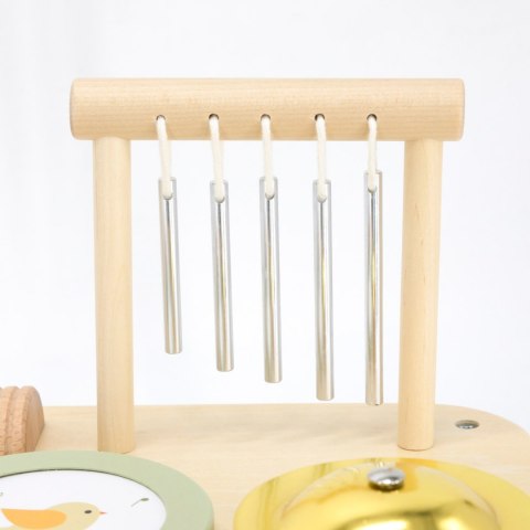 Viga Drewniany Stolik Edukacyjny Muzyczny Sensoryczny 7W1