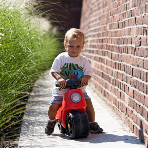 FALK Jeździk Scooter Strada Scooter Czerwony Ciche Opony od 1 Roku