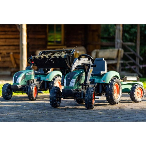 FALK Traktor Lander Zielony na Pedały z Przyczepką od 3 Lat