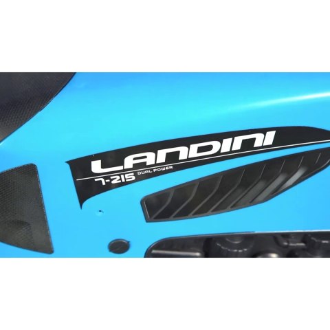 FALK Traktor Landini Niebieski na Pedały z Przyczepką od 3-7 lat