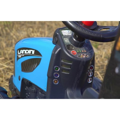 FALK Traktor Landini Niebieski na Pedały z Przyczepką od 3-7 lat