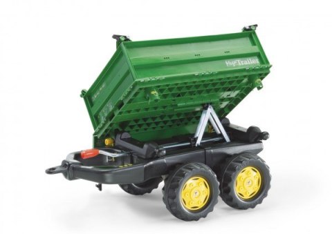 Rolly Toys Przyczepa wywrotka RollyMega Trailer Zielona