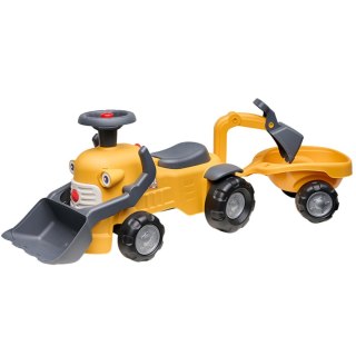 FALK Chodzik Jeździk Koparka Marcel z Przyczepką