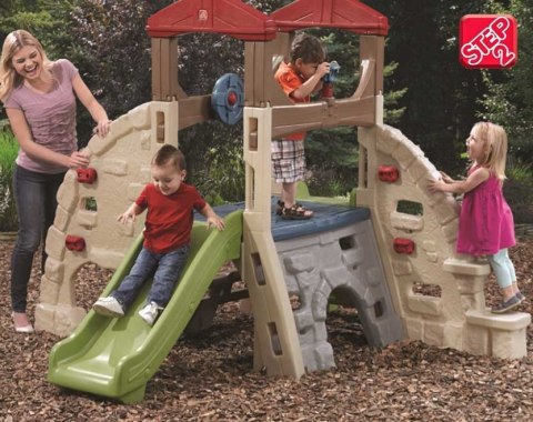 STEP2 Skałka Wspinaczka ze Zjeżdżalnią