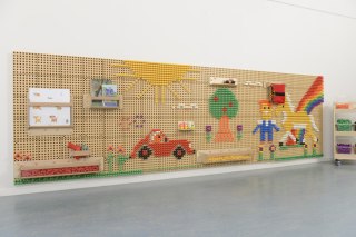 MASTERKIDZ Panel Ścienny Tablica Naukowa Kreatywna STEM + Panel Monatażowy 120x80cm