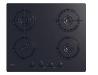 Candy CVW6BB Hob, Gas, Width 59,5 cm, 4 cooking zones, Mechanic control, Black
