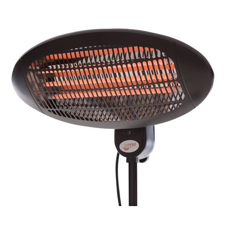 SUNRED | Grzejnik | SMQ2000A, Elekra kwarcowy stojący | Podczerwień | 2000 W | Liczba poziomów mocy | Odpowiedni do pomieszczeń 