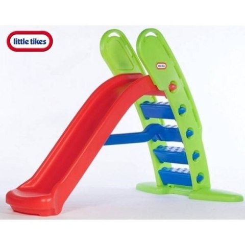 Little Tikes Easy Store Giant Slide Primary Wielka Zjeżdżalnia 180cm 172816 Czerwono-Zielona