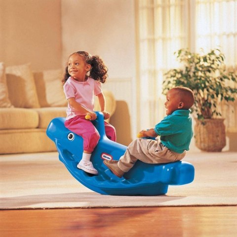Little Tikes Whale Teeter Totter Bujak Wieloryb 487910070 Niebieski