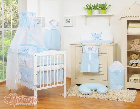 Baldachim z tiulu- Korony niebieskie