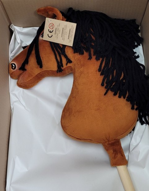 Hobby Horse Duży koń na kiju Premium - jasnogniady II A3