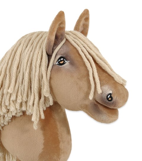Hobby Horse Średni koń na kiju Premium beżowy izabelowaty A4