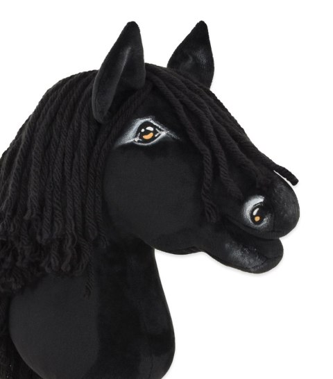 Hobby Horse Średni koń na kiju Premium czarny kary A4