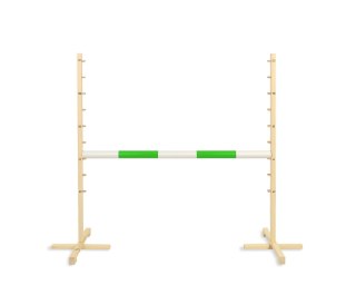 Przeszkoda skokowa do Hobby Horse 120cm, belka zielona