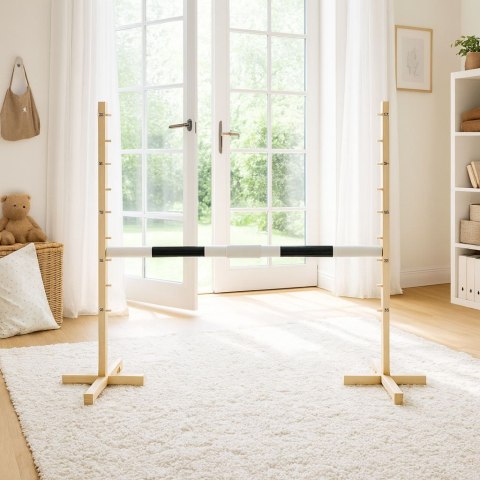 Przeszkoda skokowa do Hobby Horse 160cm, h-120 cm, belka czarna