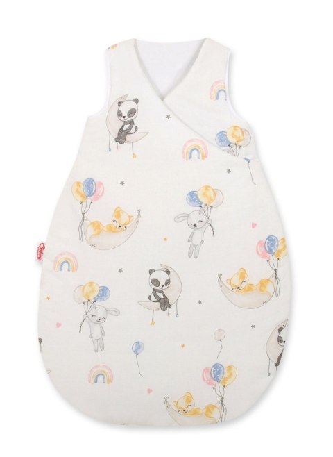 Śpiworek dla dzieci bawełniany M 3-12 mcy TOG 2.5 całoroczny ocieplany - baloniki